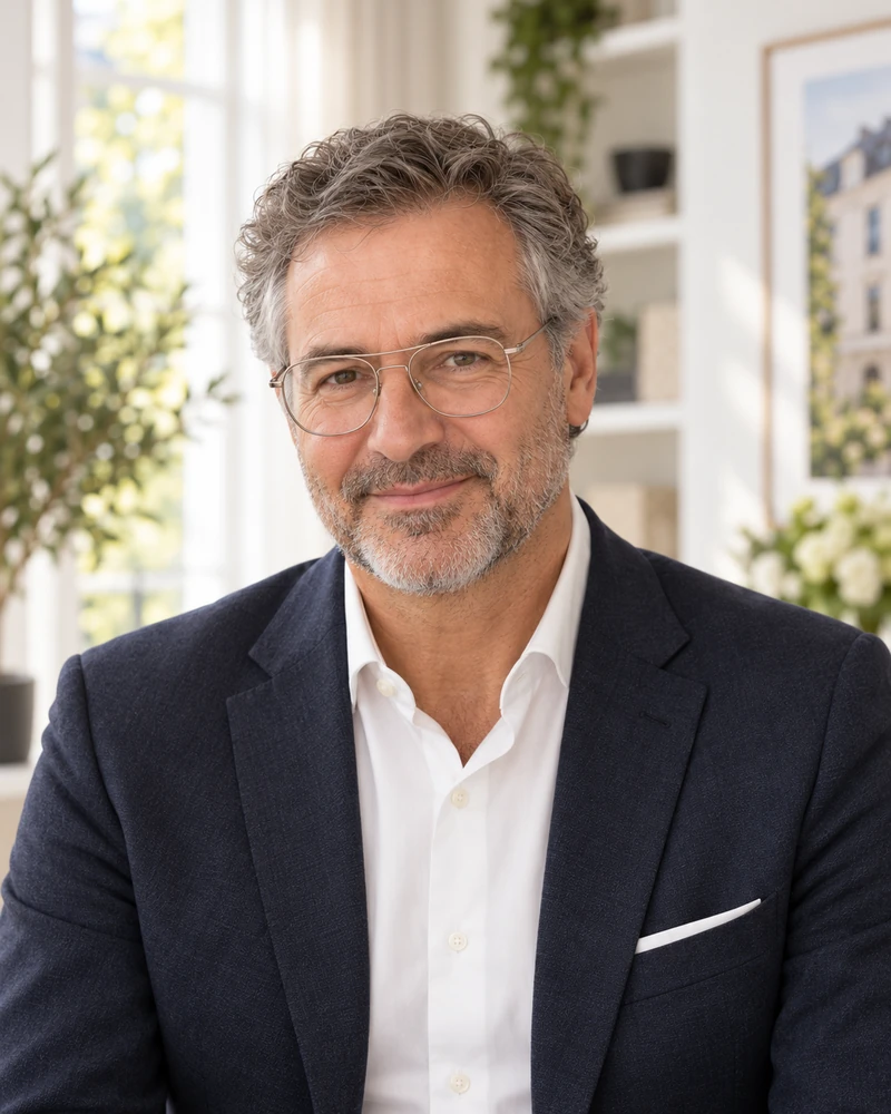 KI-bearbeitetes Porträt von Ralf Hildebrandt nach freigegebener Bildreferenz KI-bearbeitetes Porträt von Ralf Hildebrandt nach freigegebener Bildreferenz